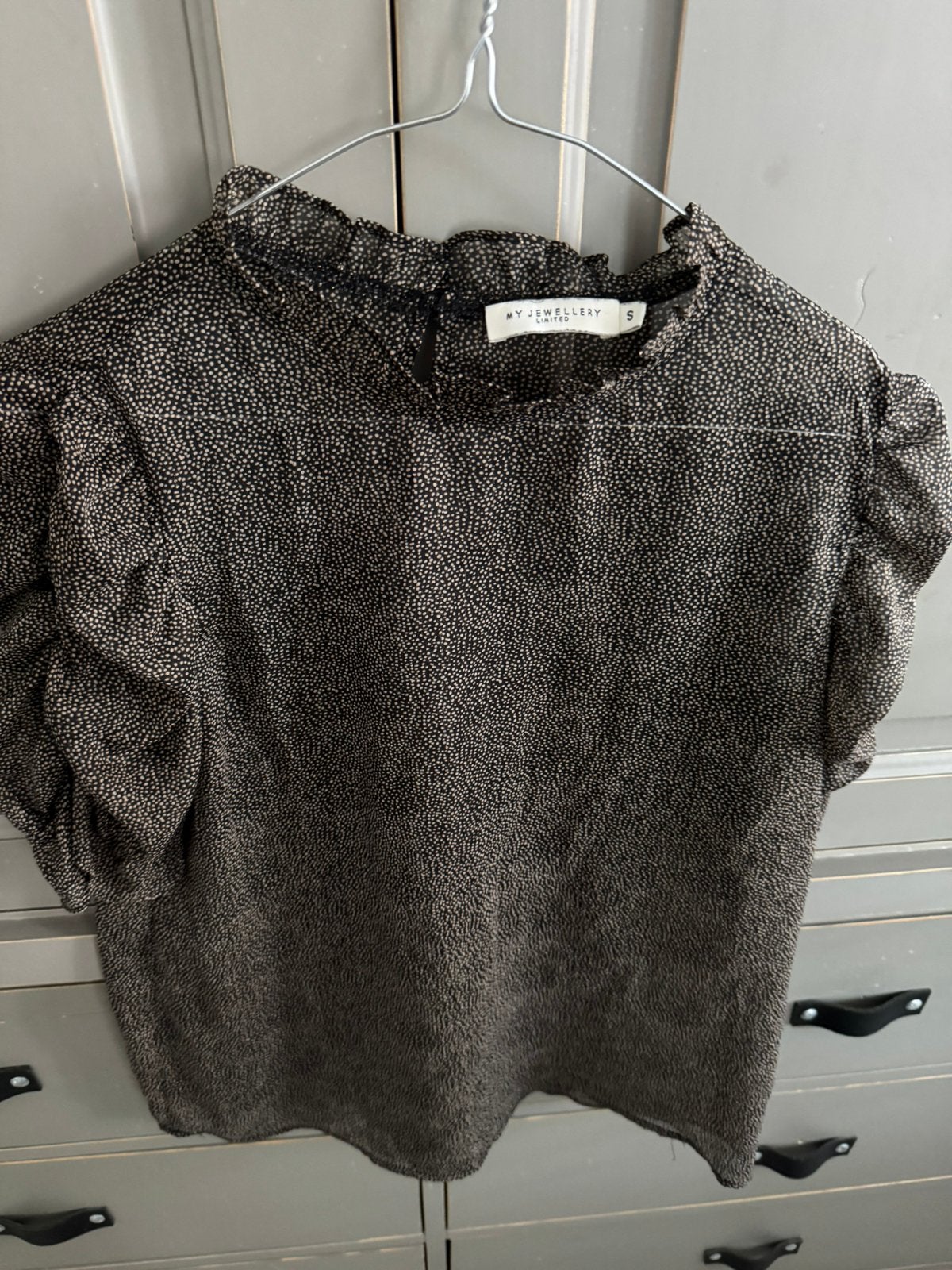 My Jewellery top, Kleding | Dames, Zwart, Ophalen of Verzenden, Korte mouw, Maat 36 (S)