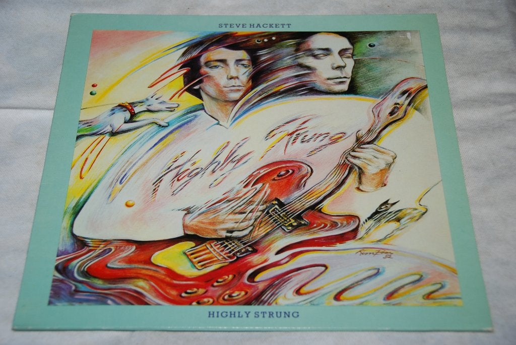 Steve Hackett – Highly Strung LP Vinyl, Gebruikt, 12 inch, Poprock, Fotohoes