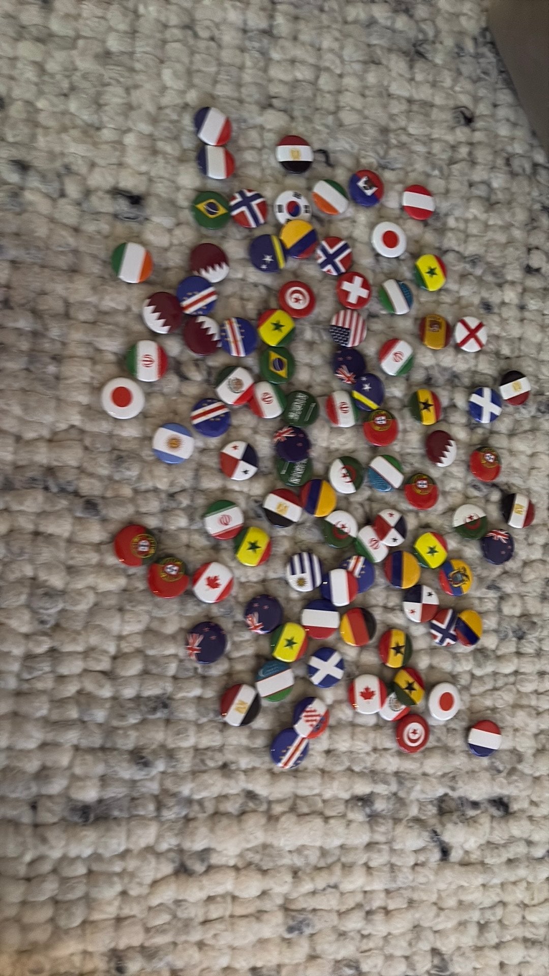 Dekamarkt actie wk buttons, Sieraden, Tassen en Uiterlijk, Piercings, Ophalen of Verzenden, Zo goed als nieuw, Staal