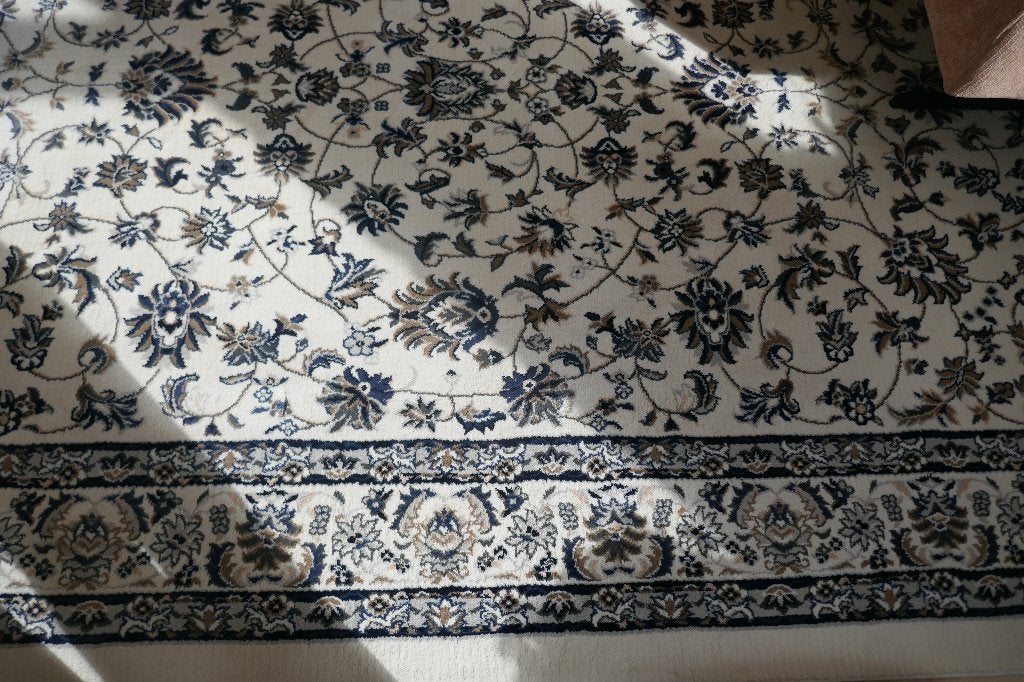 groot vloerkleed (ikea) 300x200, Ophalen, Blauw, 200 cm of meer, Zo goed als nieuw