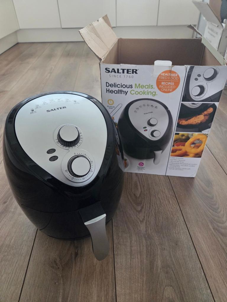 Salter Airfryer - Zo goed als nieuw, Witgoed en Apparatuur, Airfryers, Ophalen, Zo goed als nieuw, Airfryer