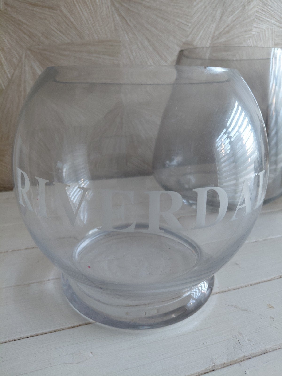 2 Riverdale glazen vazen - decoratief en stijlvol, Ophalen