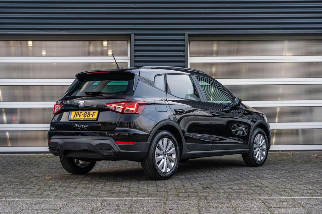 SEAT Arona 1.0 EcoTSI 115pk DSG Style Business Connect | App, Auto's, Seat, Stof, Zwart, Origineel Nederlands, Bedrijf