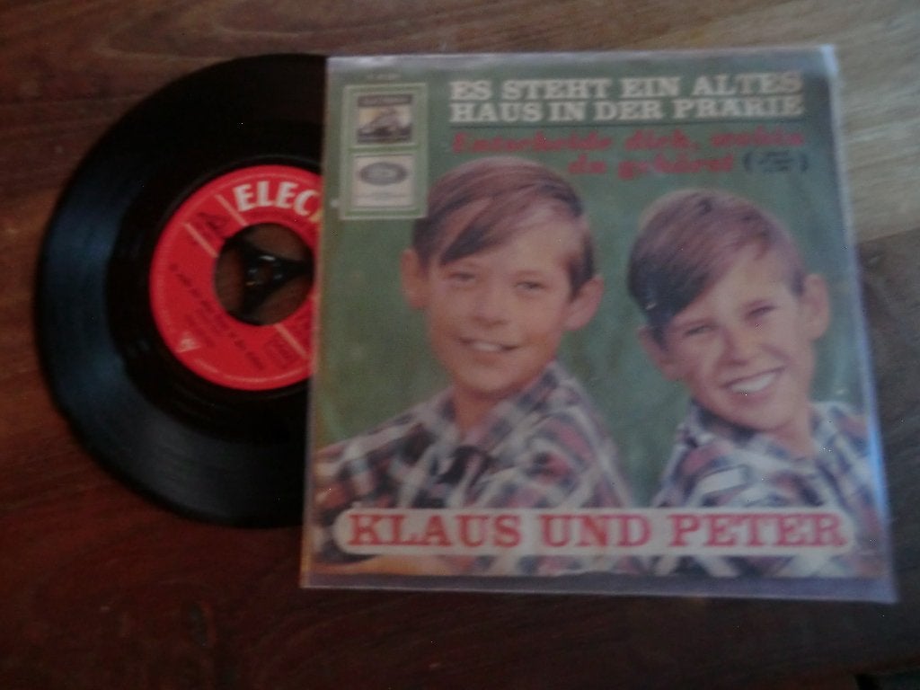 klaus und peter    es steht ein altes haus in der prairie, Ophalen of Verzenden, Zo goed als nieuw, 7 inch, Levenslied of Smartlap