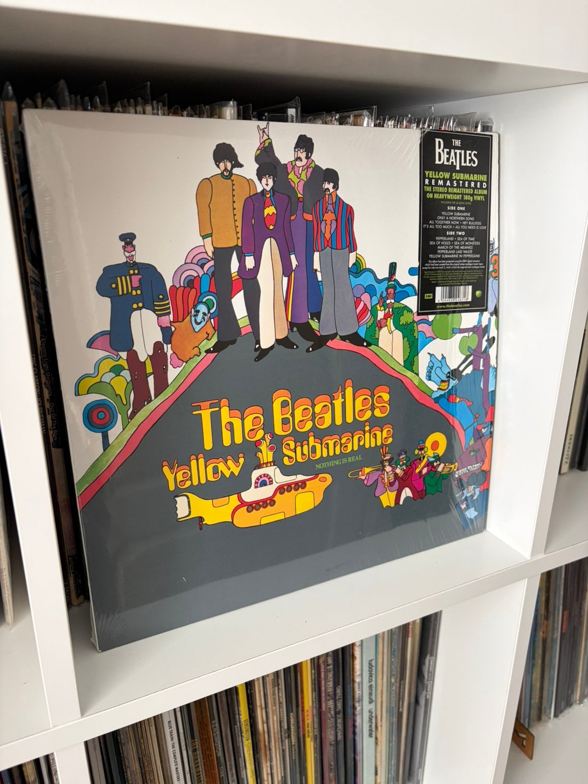 The Beatles - Yellow Submarine vinyl, Ophalen of Verzenden, Zo goed als nieuw, Overige formaten, Poprock
