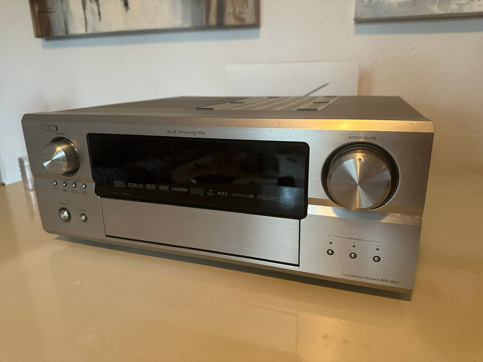 Denon AVR-2807 AV-Receiver, Ophalen, Zo goed als nieuw, 120 watt of meer, Denon