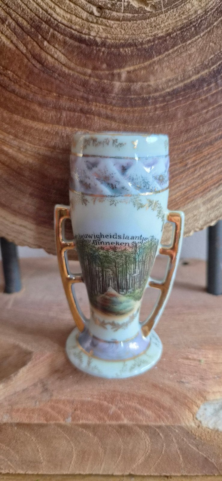 Souvenir oud vaasje  Breda Ginneken, Ophalen of Verzenden