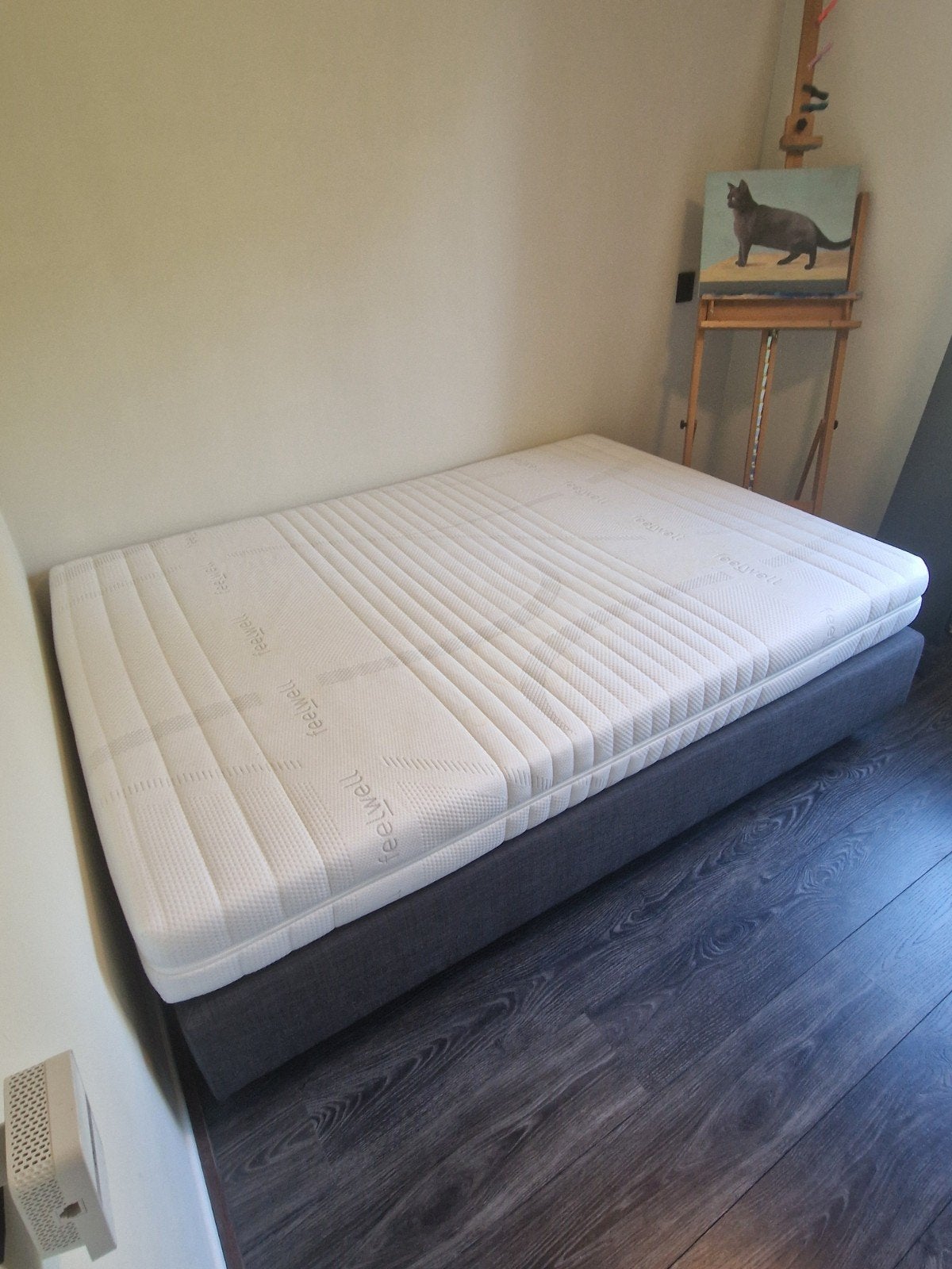 Boxspring, Ophalen, Gebruikt, Tweepersoons, 140 cm
