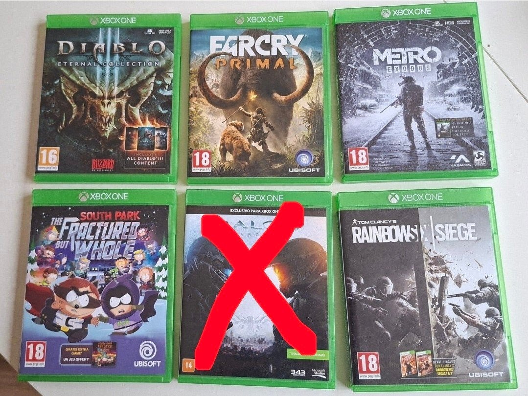 Bundel van 5 Xbox One Games (Diablo, Metro, Far Cry), Vanaf 18 jaar, Shooter, 1 speler, Ophalen of Verzenden