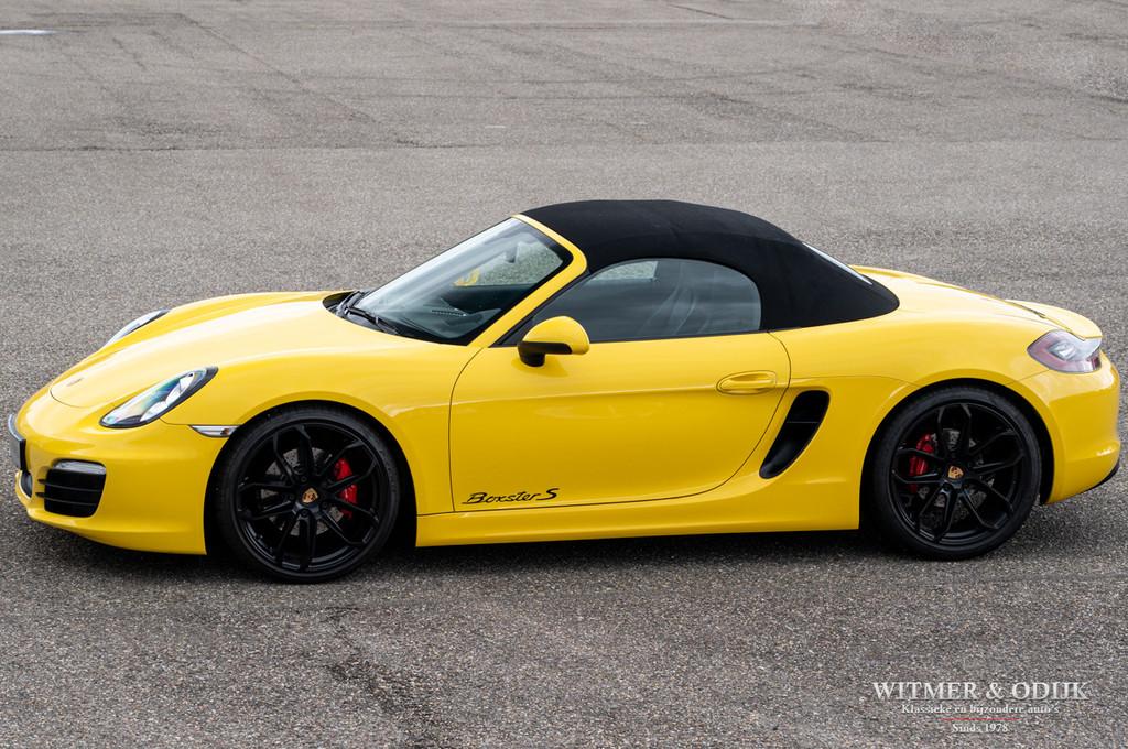 Porsche Boxster S 3.4 Manual NL-auto (bj 2013), Achterwielaandrijving, Start-stop-systeem, Cabriolet, Bedrijf