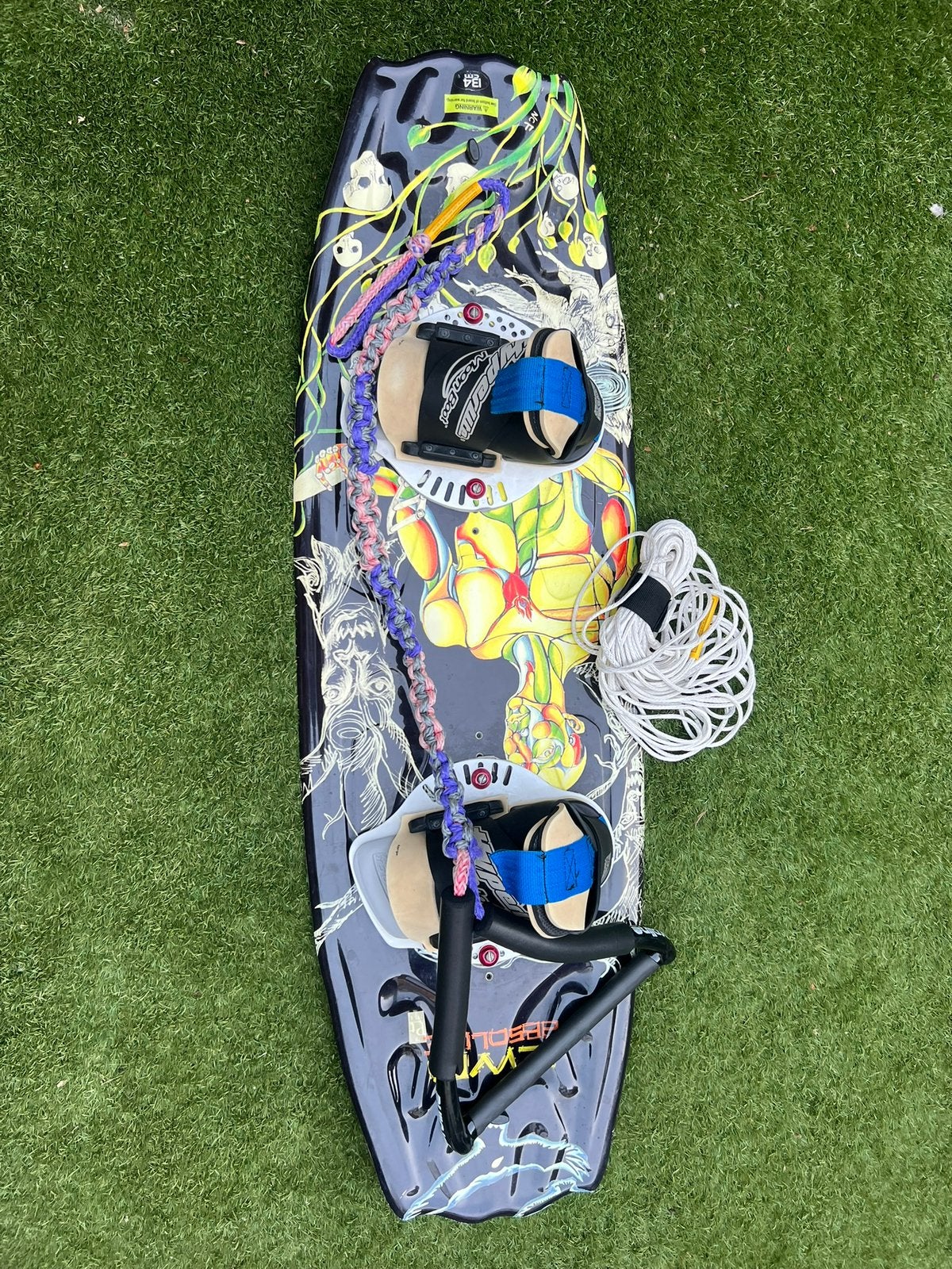 Wakeboard hyperlite incl zak en touw, Ophalen, Zo goed als nieuw
