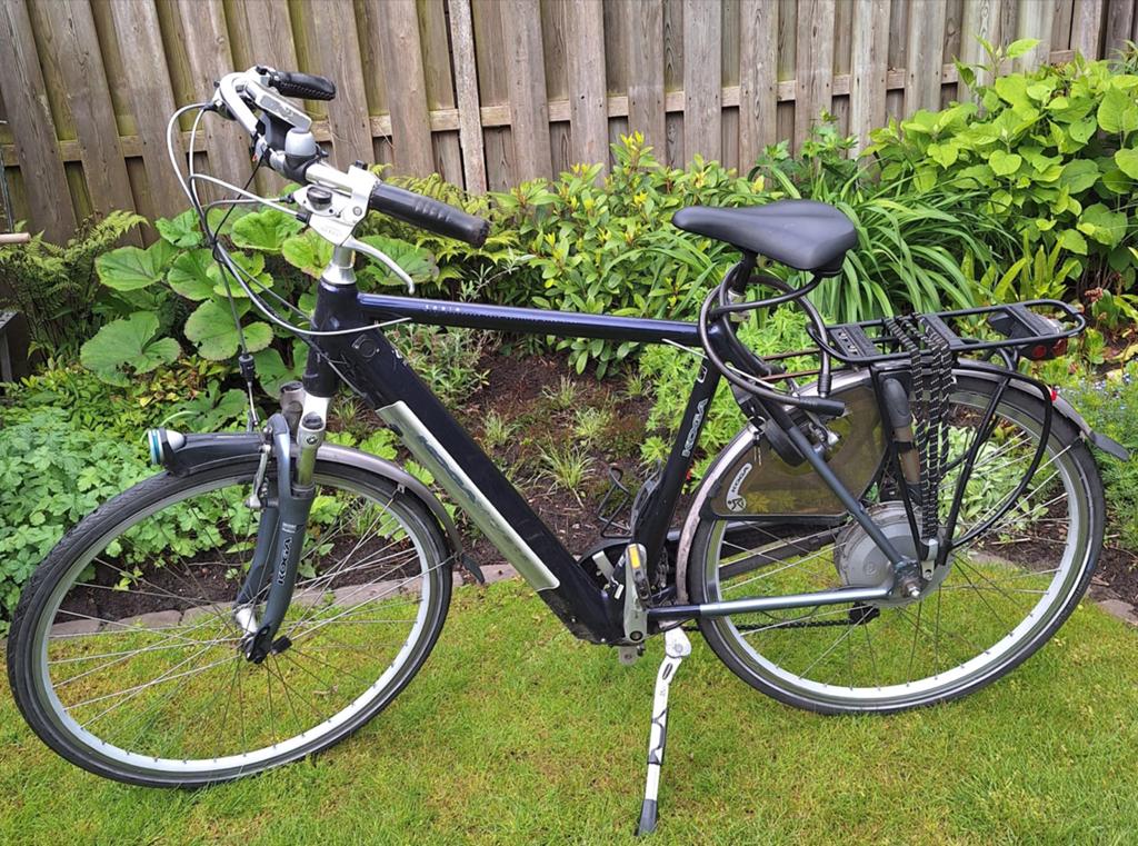 Koga Elektrische Heren Fiets, Fietsen en Brommers, Elektrische fietsen, 55 tot 59 cm, Ophalen, Gebruikt, Overige merken