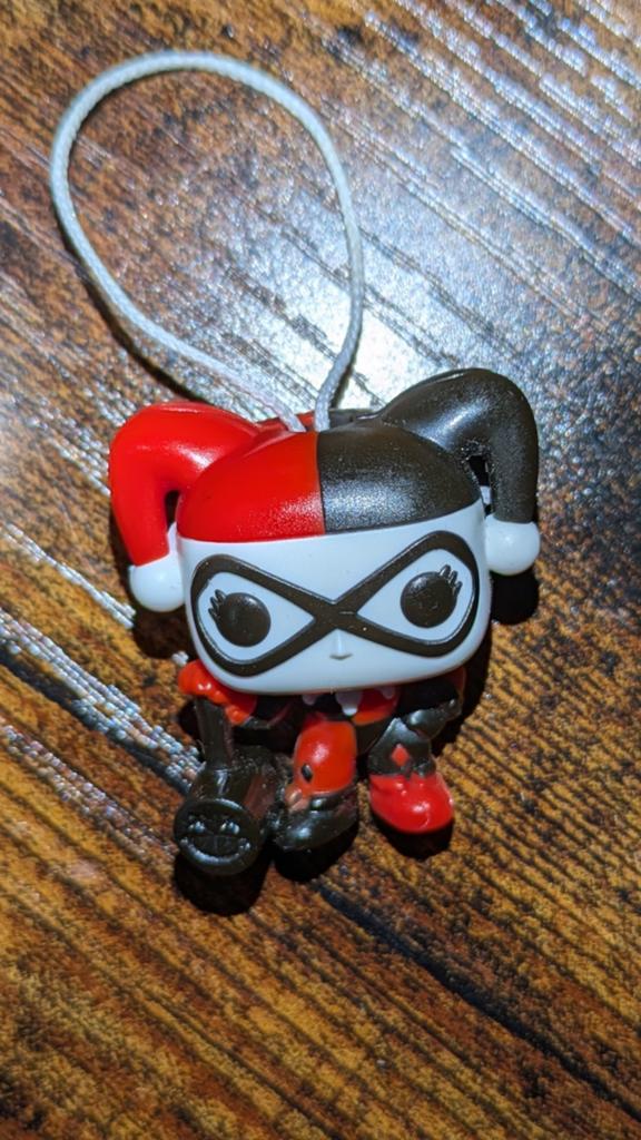 miniature Harley Quinn Funko Pop figure, Ophalen of Verzenden, Zo goed als nieuw