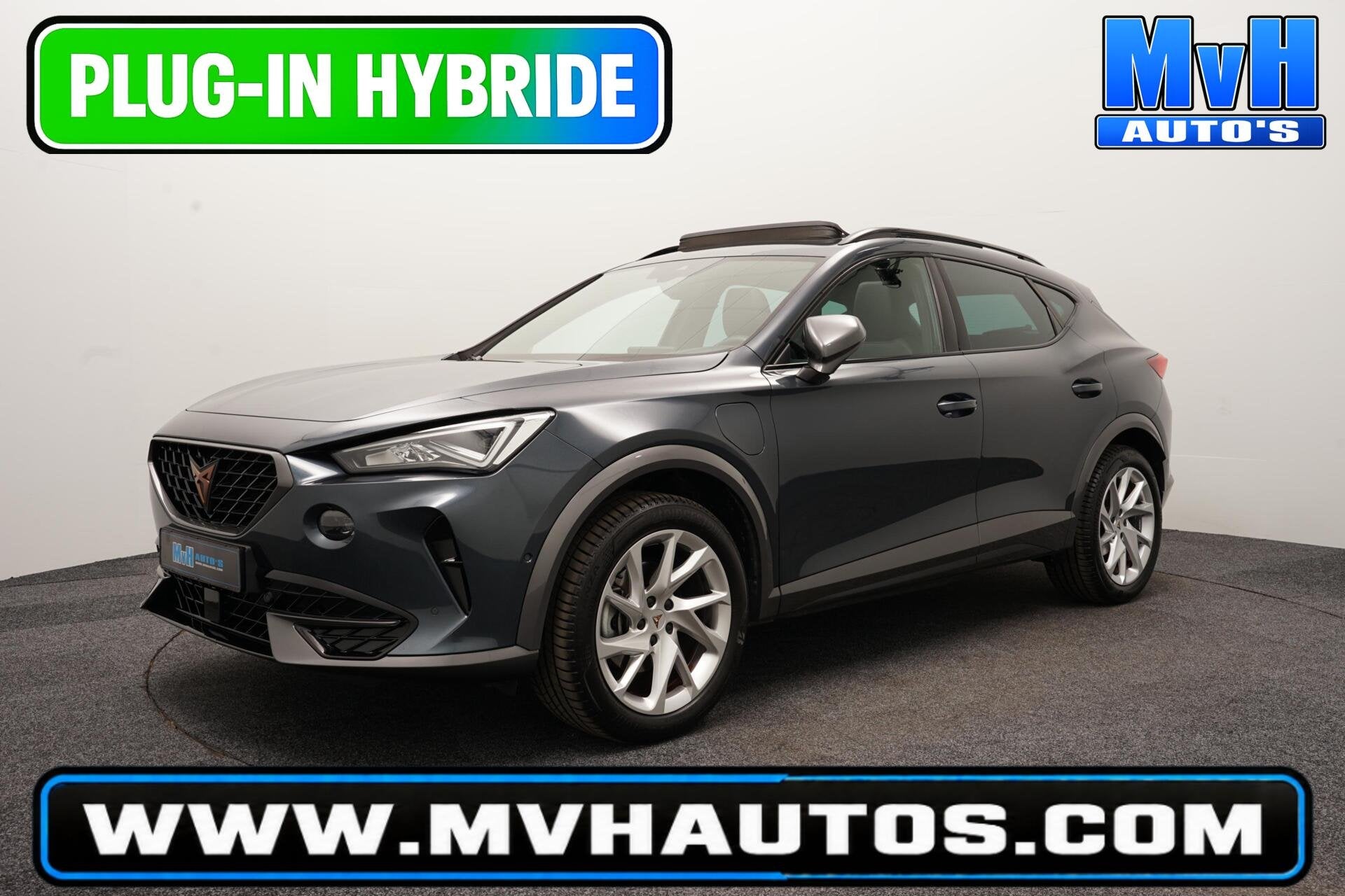 CUPRA Formentor 1.4 PHEV|PANO|STUUR.VERW|CAM|ACC|LED|SOH98%, Auto's, Dealer onderhouden, Gebruikt, 4 cilinders, Leder en Stof