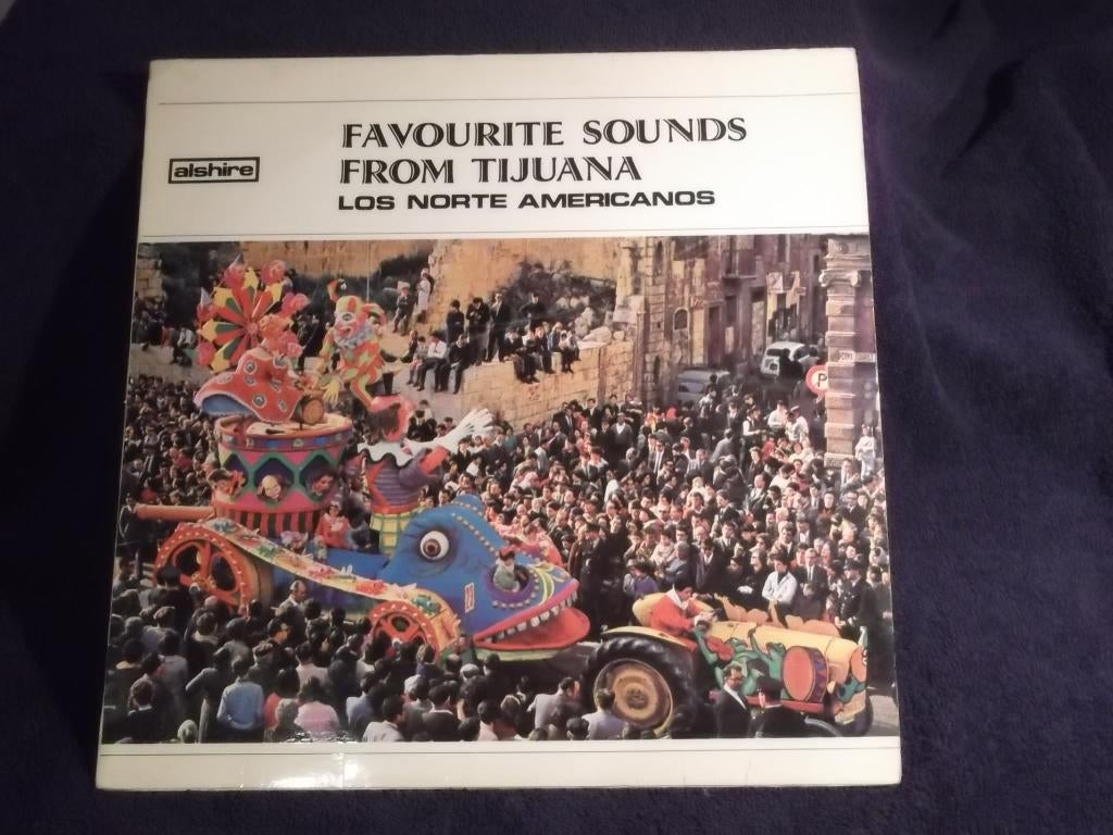 LP : Favourite Sounds from Tijuana – Los Norte Americanos., Cd's en Dvd's, Vinyl | Latin en Salsa, Gebruikt, Beschermende buitenhoes
