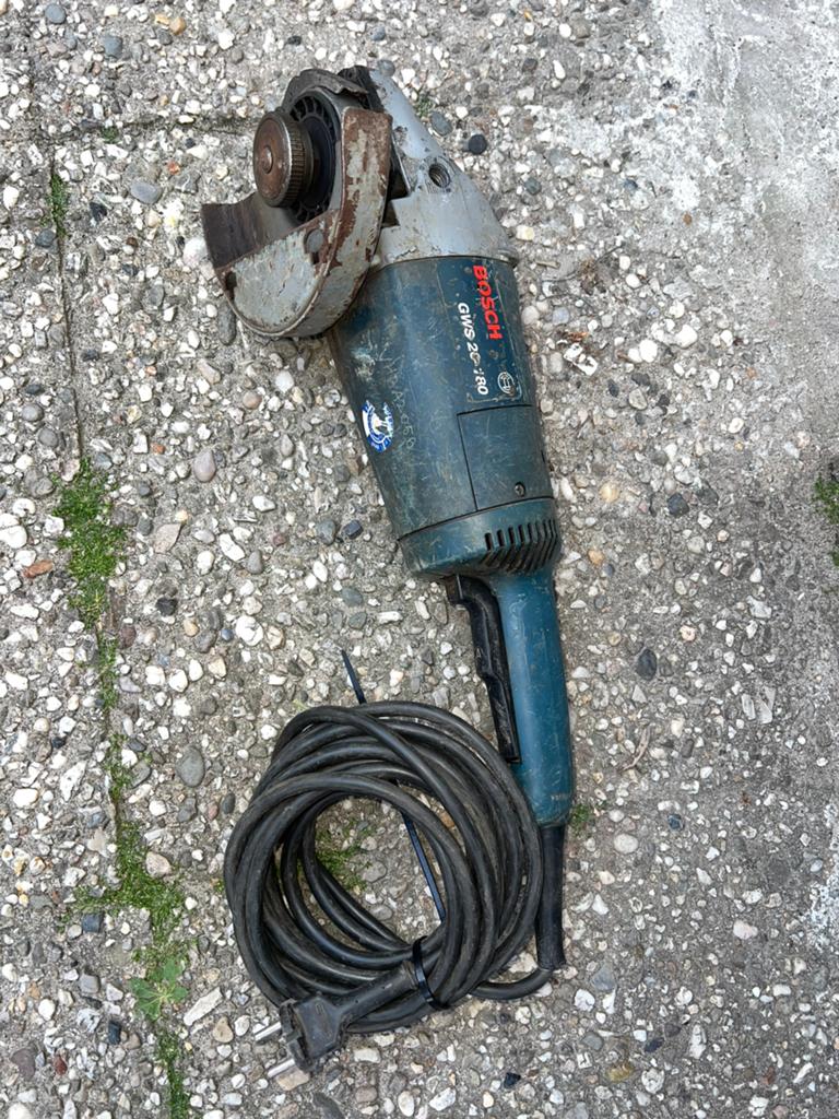 Bosch professional GWS  20-180 slijpmachine, Ophalen of Verzenden, Zo goed als nieuw, Minder dan 700 watt, Werkbankslijpmachine
