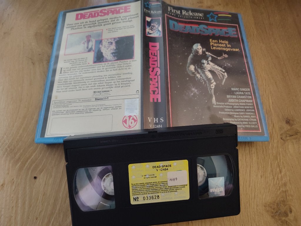 Dead Space (1991) VHS Videoband, Alle leeftijden, Ophalen of Verzenden, Zo goed als nieuw, Komedie