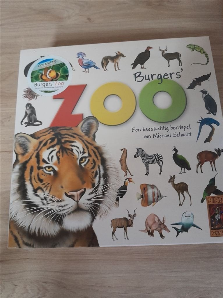 Burgers zoo - beestachtig bordspel - s1489