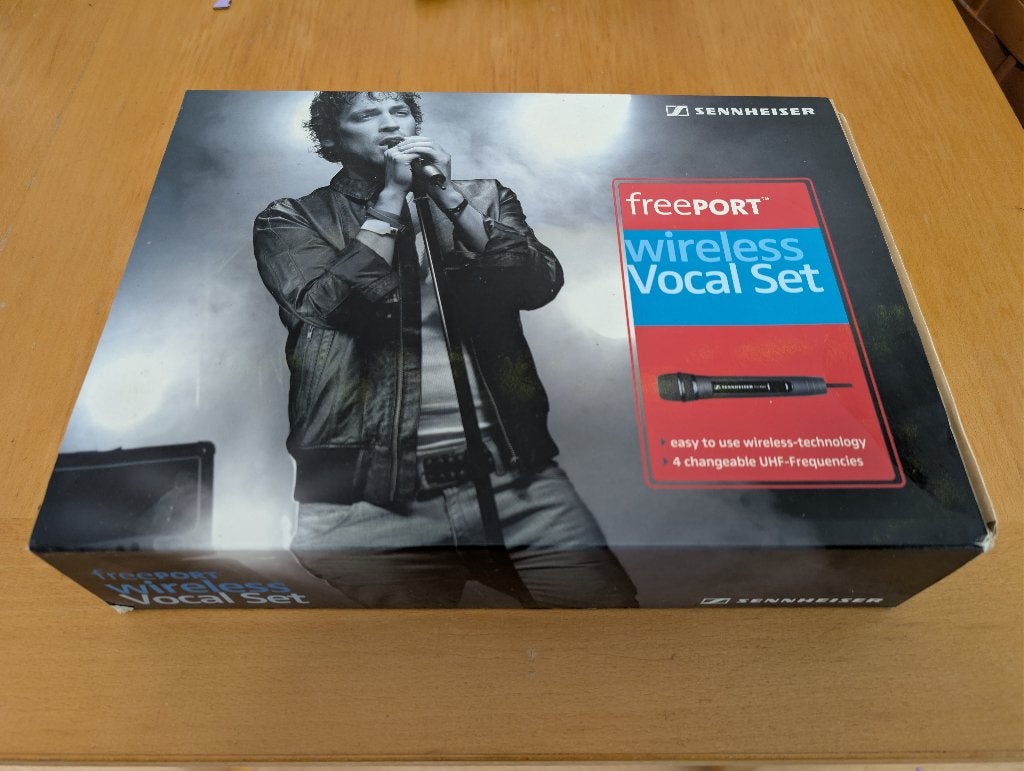 Sennheiser Microfoons, Ophalen of Verzenden, Zo goed als nieuw, Zangmicrofoon, Draadloos