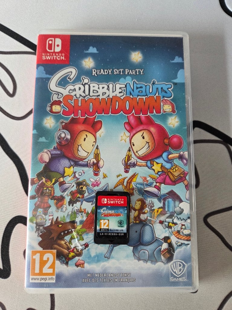 Scribblenauts showdown voor nintendo switch 1&2, Ophalen, Vechten, 2 spelers, Eén computer