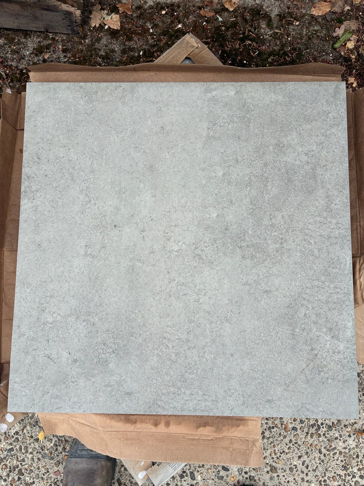 Keramische Gardenlux tegels 60x60 Downtown Taupe, Ophalen, 60 cm of meer, Keramiek, Nieuw