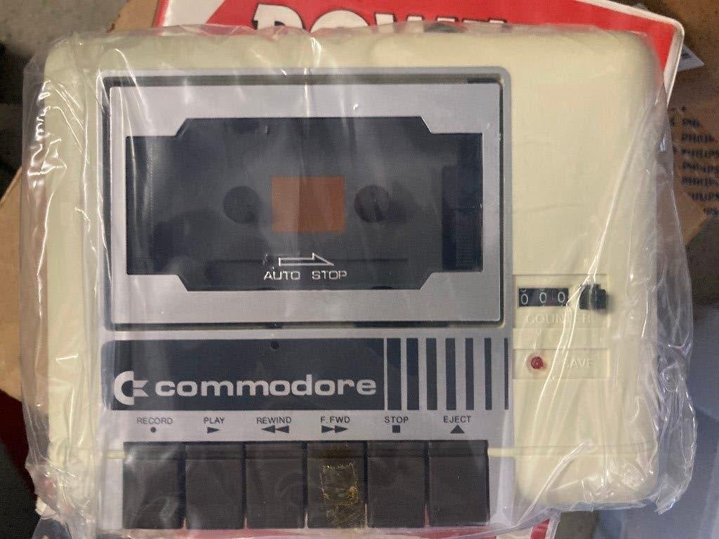 Commodore 1530 datasette C2N Nieuw in plastic, Ophalen of Verzenden, Commodore C64
