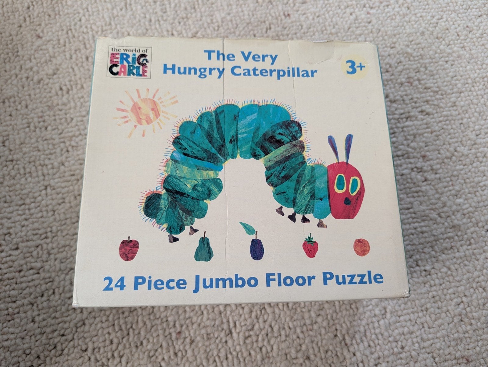 De Rupsje Nooitgenoeg Vloerpuzzel - 24 stukjes, Ophalen of Verzenden