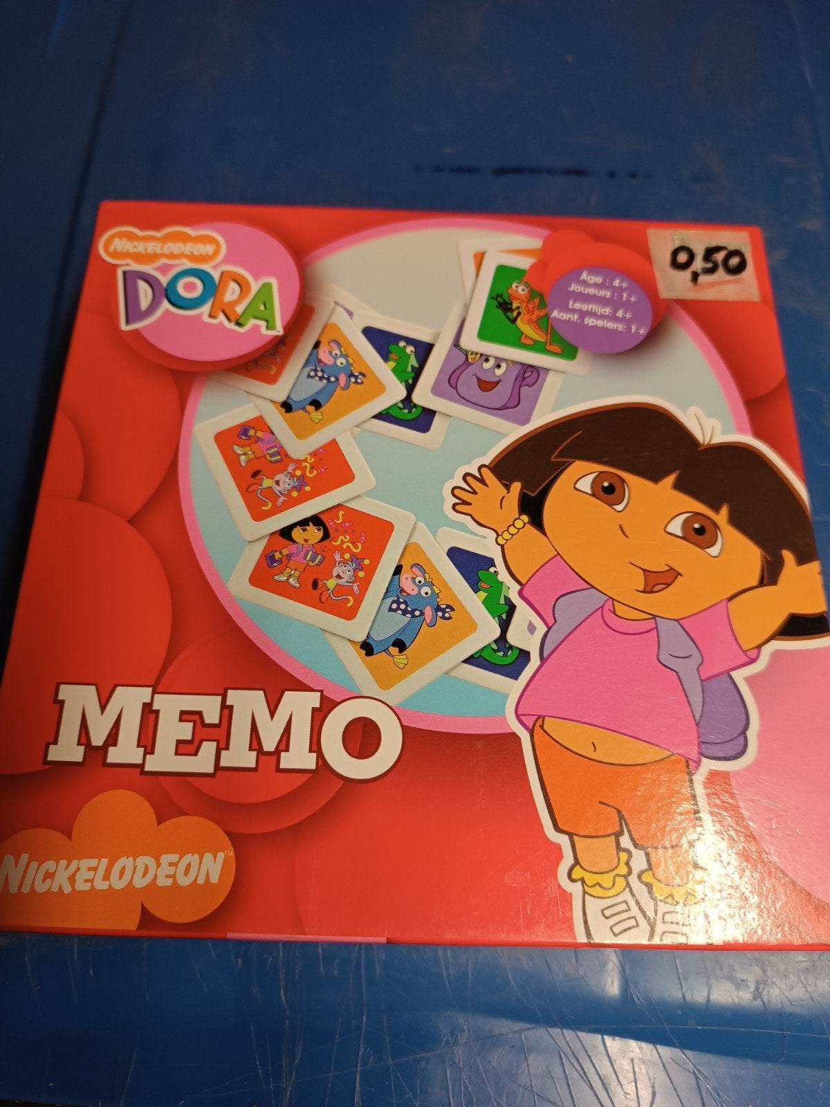 Dora memorie, Ophalen, Zo goed als nieuw