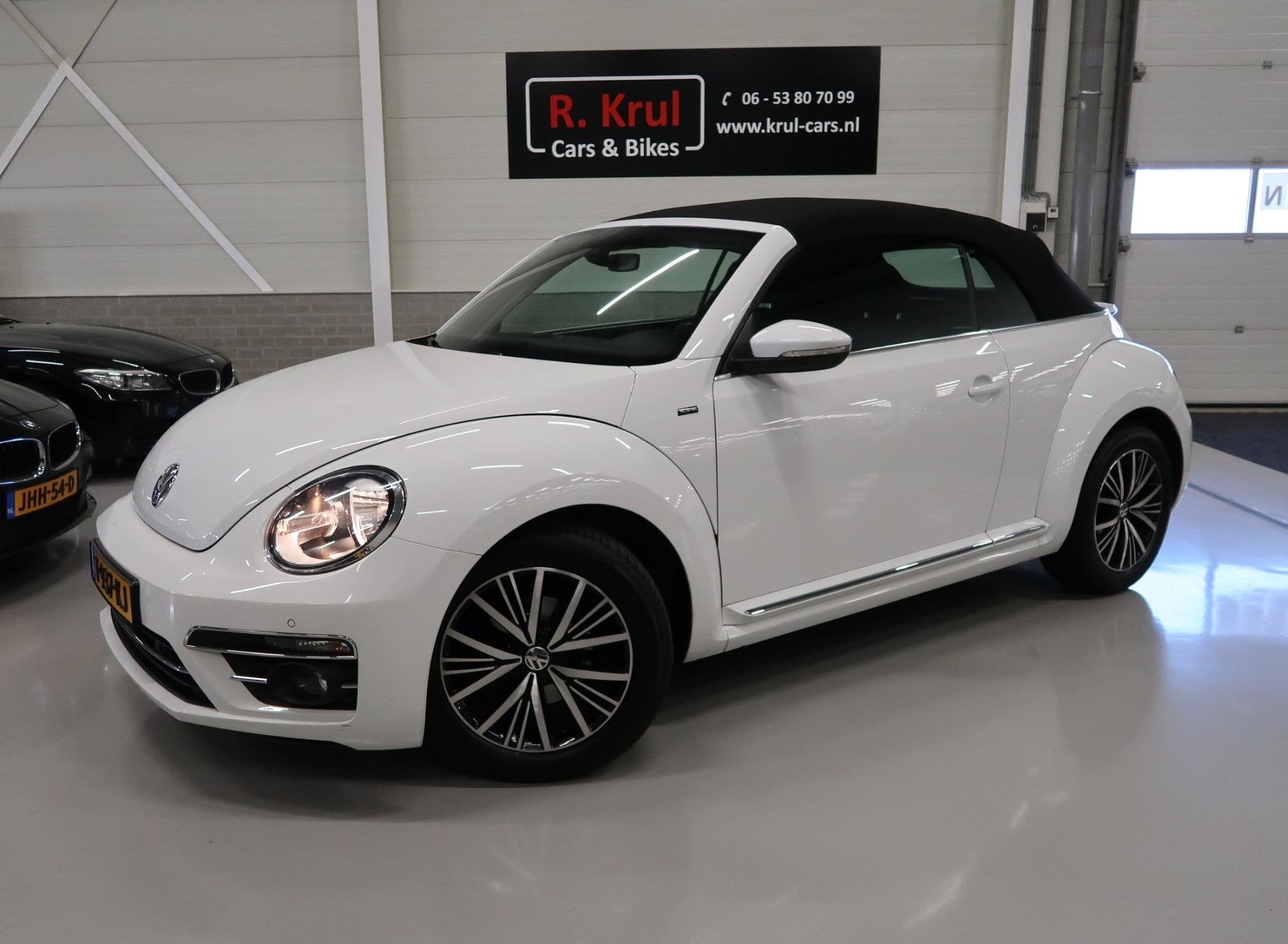 Volkswagen Beetle Cabriolet 1.2 TSI Allstar Airco-ecc Naviga, Auto's, Voorwielaandrijving, Stof, Gebruikt, 4 cilinders