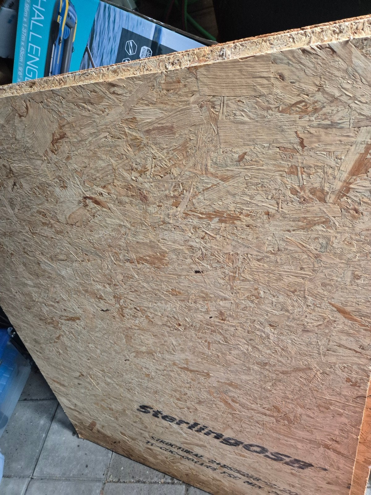 Bieden Osb underlayment platen maten 122 x 94 x 2 cm, Ophalen, Gebruikt, Minder dan 25 mm, Overige typen