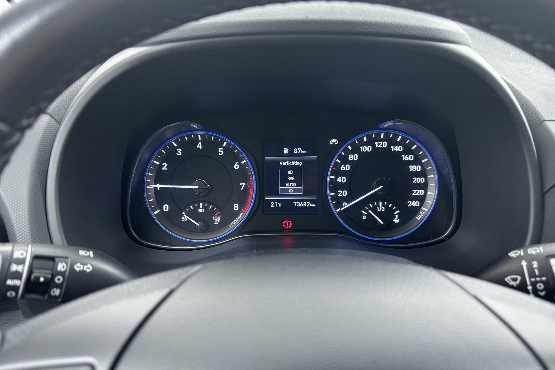 Hyundai Kona 1.0 T-GDI Comfort Compacte SUV met een frisse,, Auto's, Voorwielaandrijving, Stof, Gebruikt, Euro 6