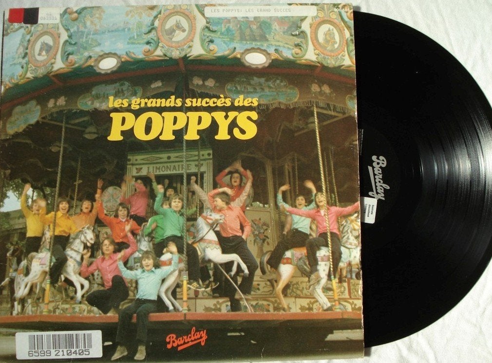 Poppys - Les grands succès des Poppys, Ophalen of Verzenden, Gebruikt, 12 inch, LP