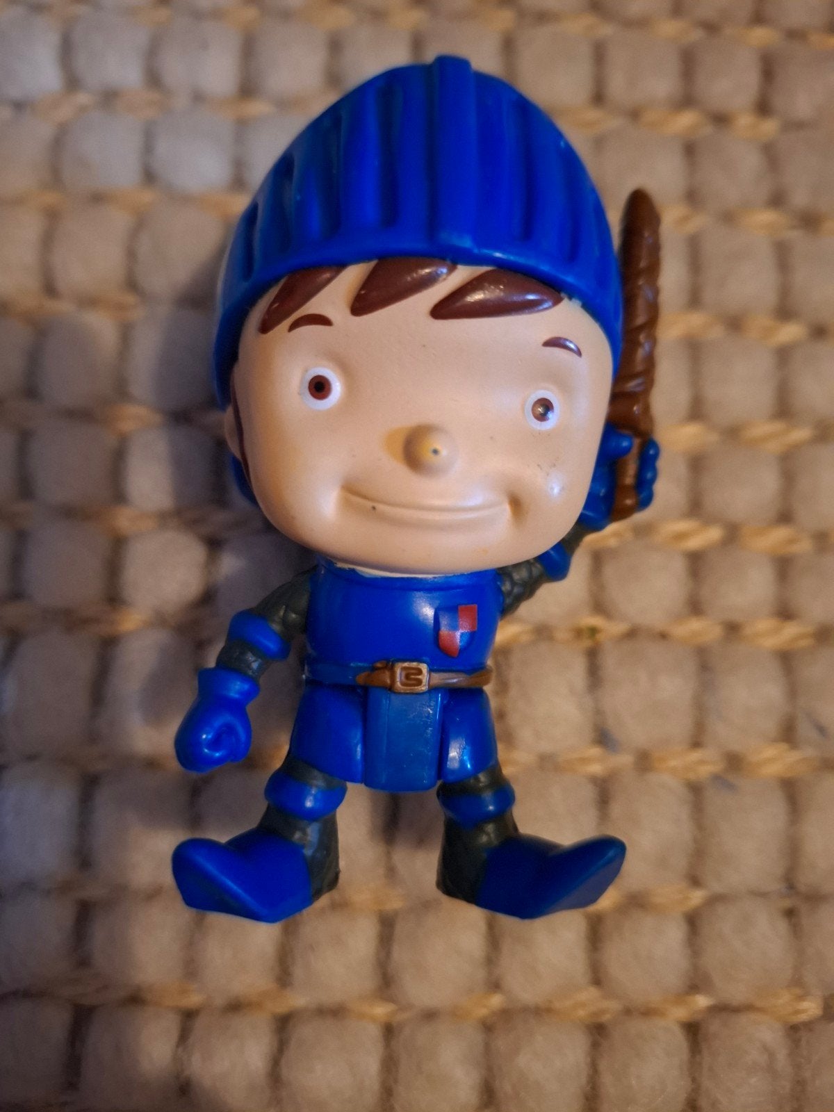 Mike de Ridder speelfiguur - Blauw ridderpak, Ophalen of Verzenden