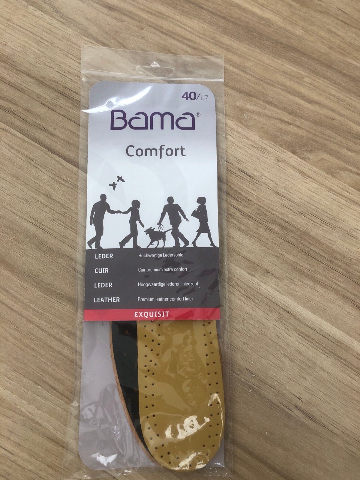 Bama Comfort Leren Inlegzolen Maat 40/L7, Ophalen of Verzenden, Nieuw, Bruin, Overige typen