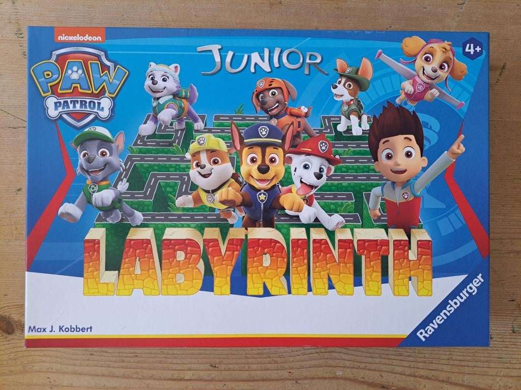 Paw Patrol labyrinth junior spel labyrint Ravensburger, Een of twee spelers, Ophalen of Verzenden, Zo goed als nieuw, Ravensburger