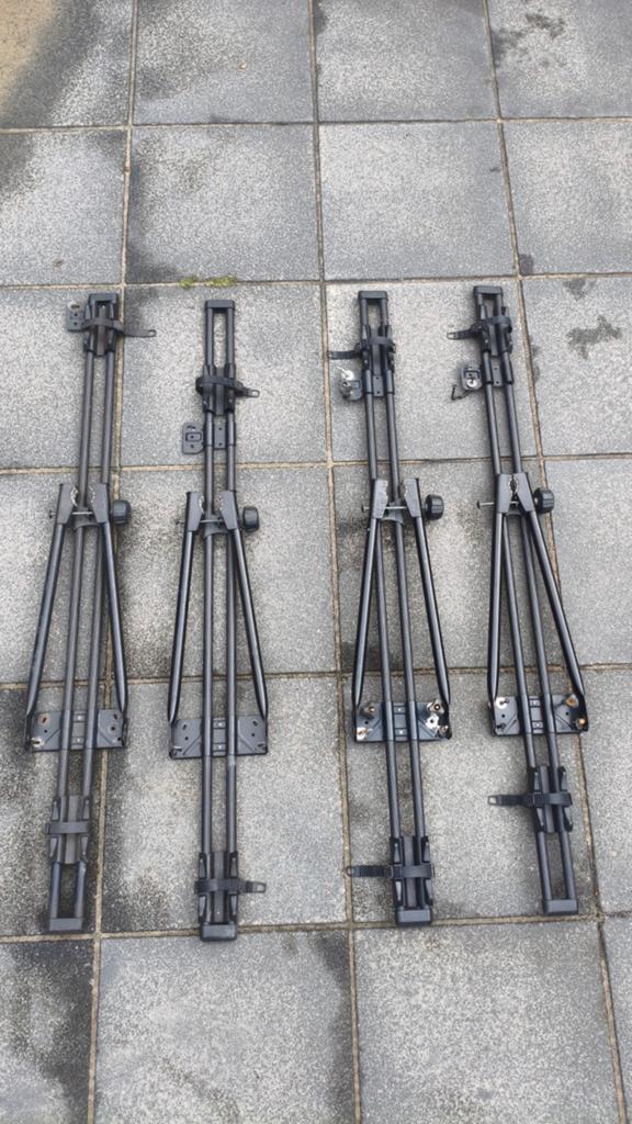 Thule Fietsdragers dakmontage, Auto diversen, Fietsendragers, Ophalen, 3 fietsen of meer, Gebruikt, Dakdrager