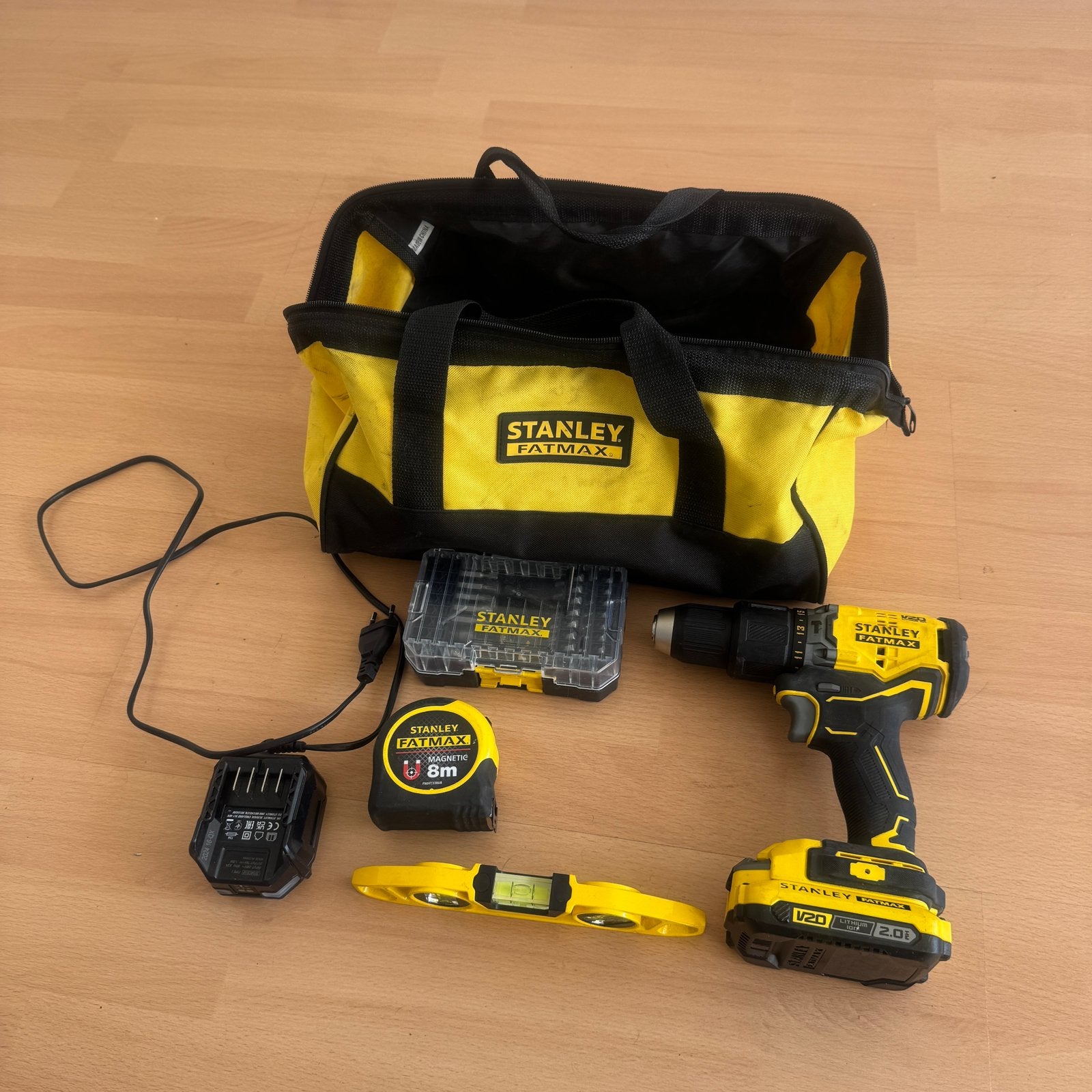 Selling a full Stanley FatMax drill set, Ophalen, Zo goed als nieuw