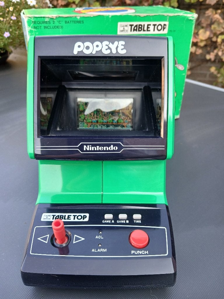 Nintendo game and watch tabletop Popeye, Avontuur en Actie, Verzenden, 1 speler, Zo goed als nieuw