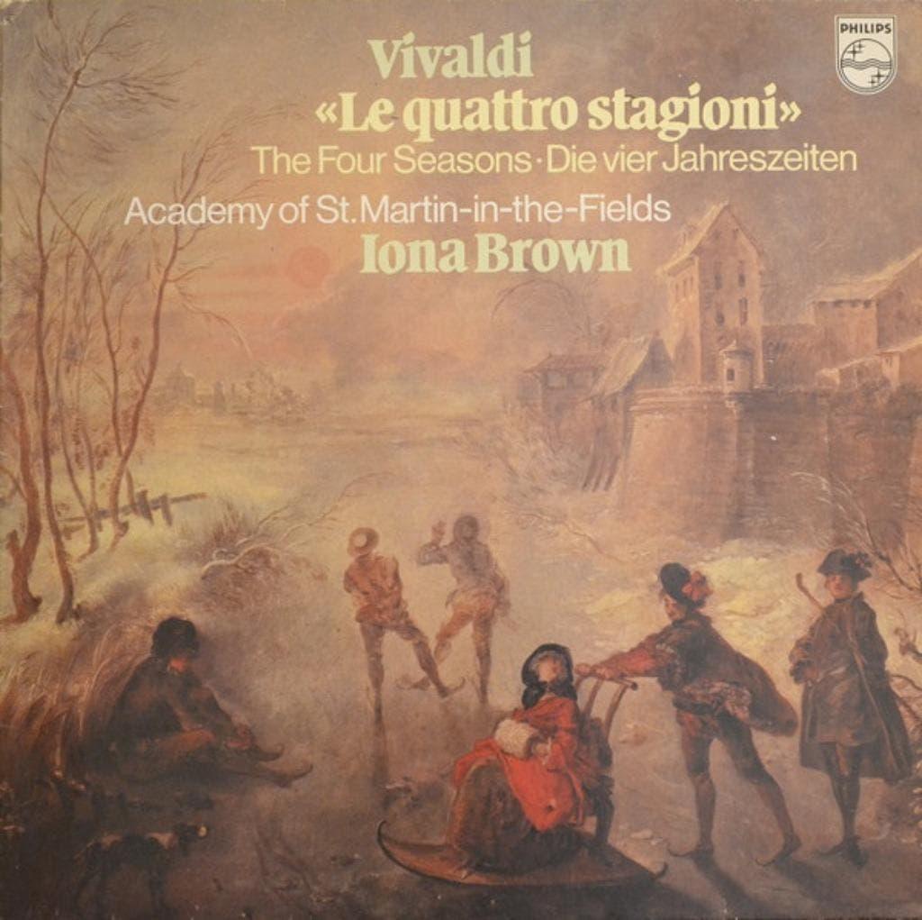 Vivaldi Iona Brown  – Le Quattro Stagioni, Cd's en Dvd's, Kamermuziek, Ophalen of Verzenden, Zo goed als nieuw, 12 inch
