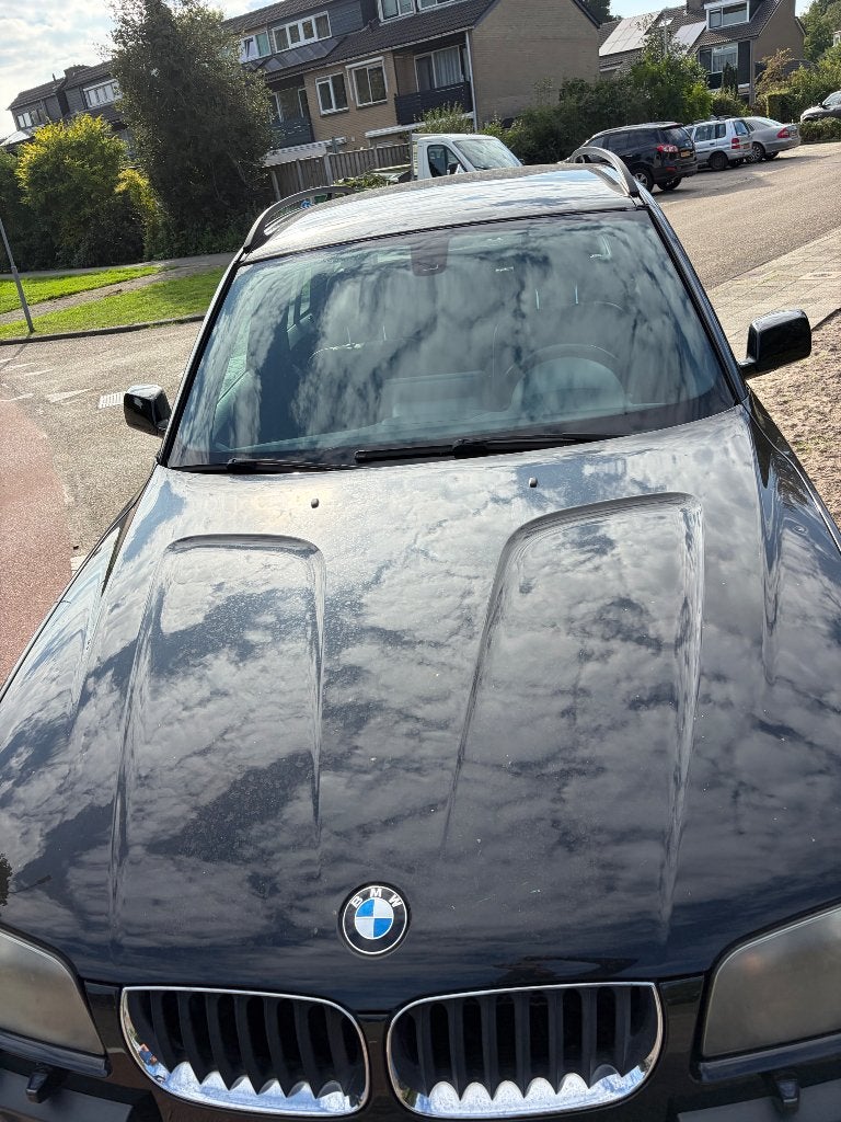 BMW X3 3.0 I AUT 2004 Zwart, Auto's, Automaat, Zwart, 2000 kg, Zwart