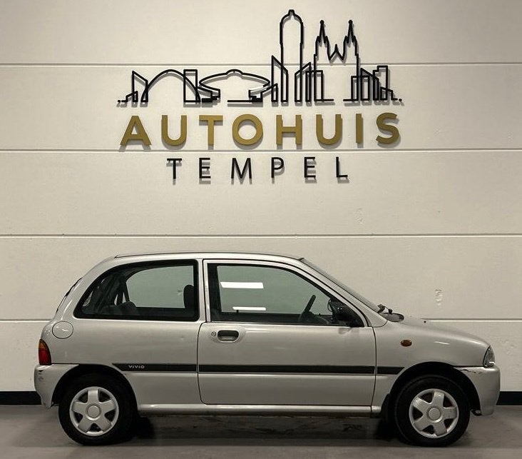 Subaru Vivio 0.7 GLi Nap Leuke Auto, Auto's, Stof, Gebruikt, 4 stoelen, Bedrijf