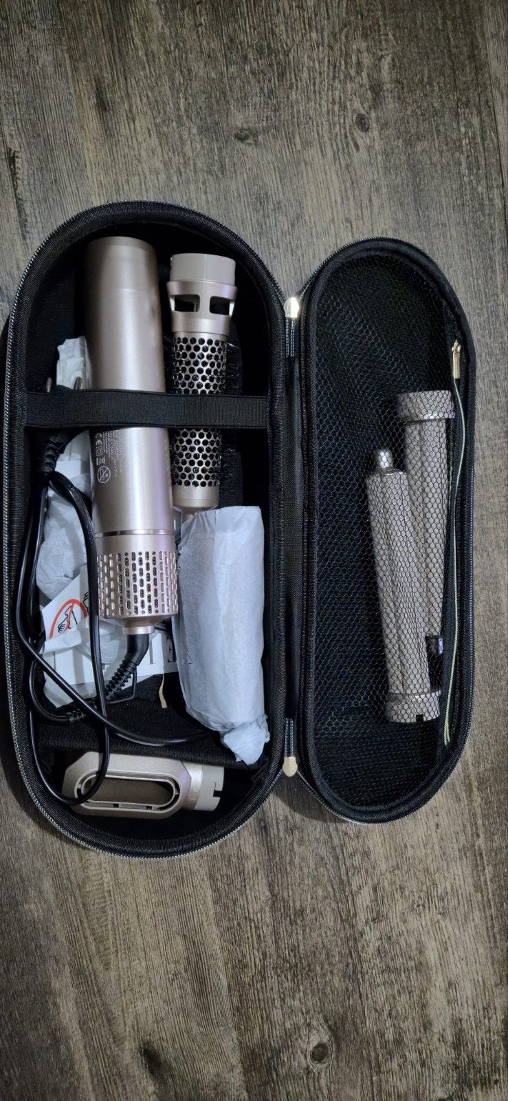 ELLE 5-in-1 Haarstyling Set - Föhn, Krultang & Stijltang, Ophalen of Verzenden, Zo goed als nieuw, Föhn of Haardroger