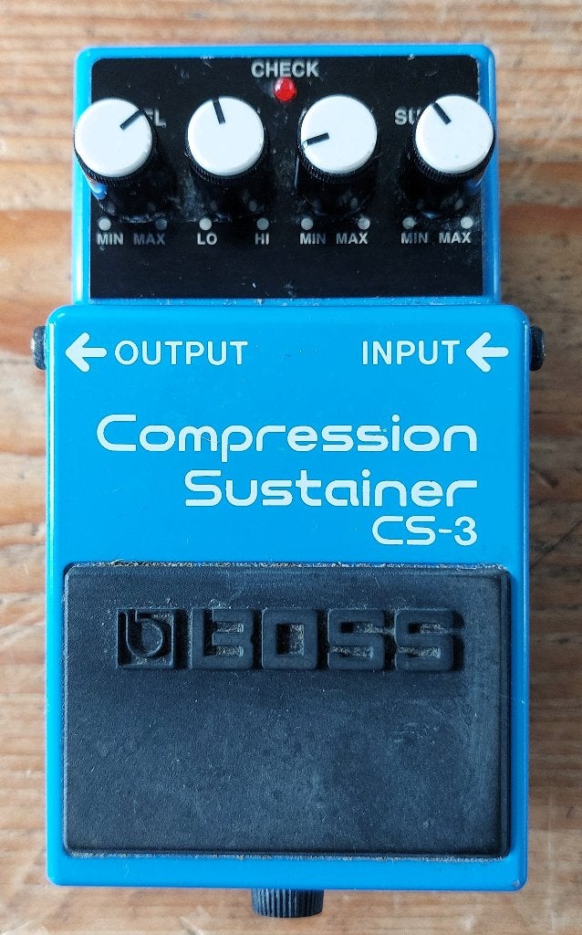 Boss CS-3 Compressor Sustainer, Muziek en Instrumenten, Effecten, Ophalen of Verzenden, Zo goed als nieuw, Volume