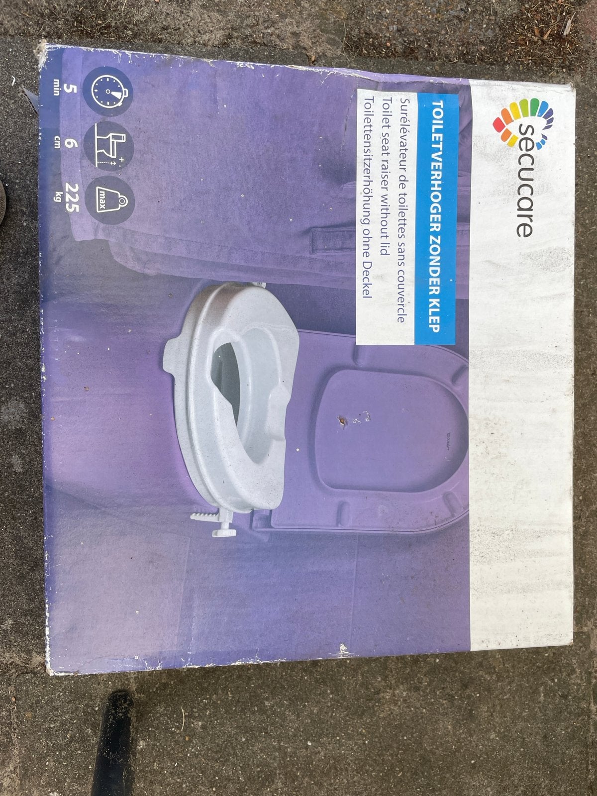 Toiletverhoger zonder klep  6cm, Ophalen of Verzenden
