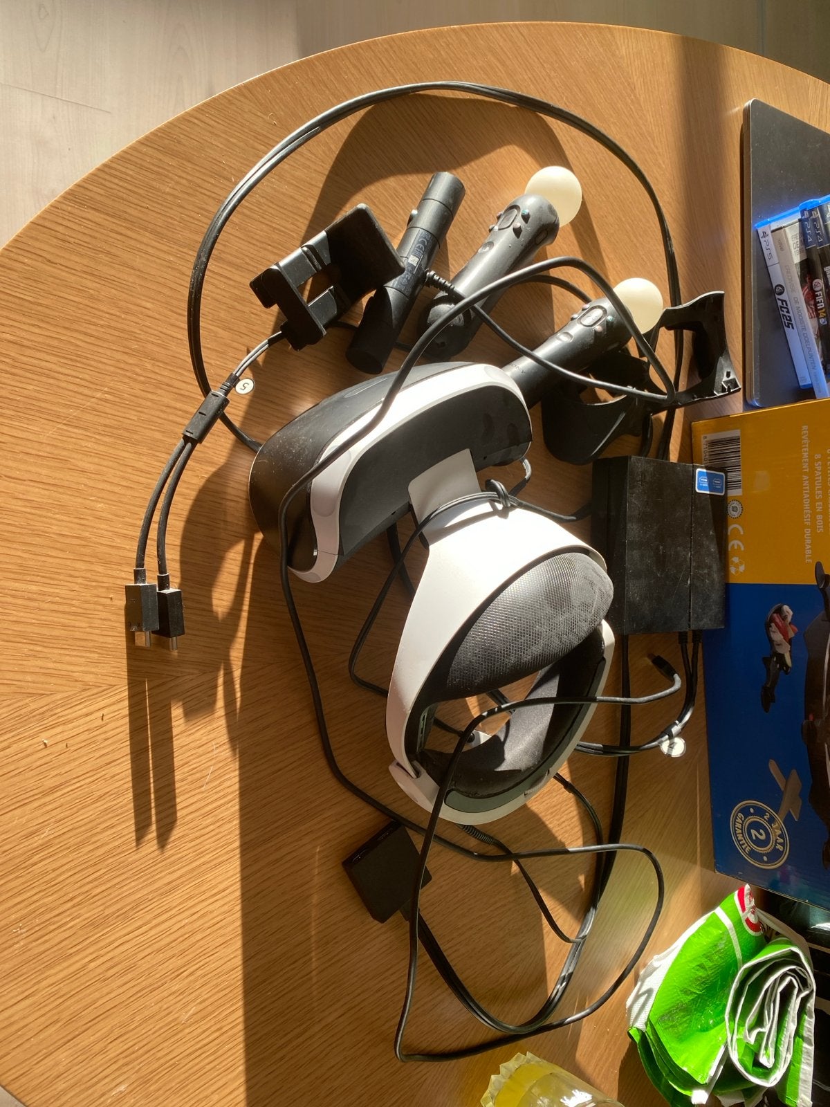 Sony PlayStation VR-bril met controllers en accessoires, Ophalen of Verzenden, Gebruikt, VR-bril, Sony PlayStation