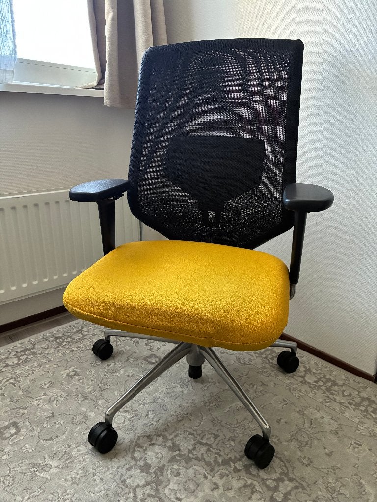 Bureaustoel -  Vitra, Ophalen, Gebruikt, Geel, Bureaustoel