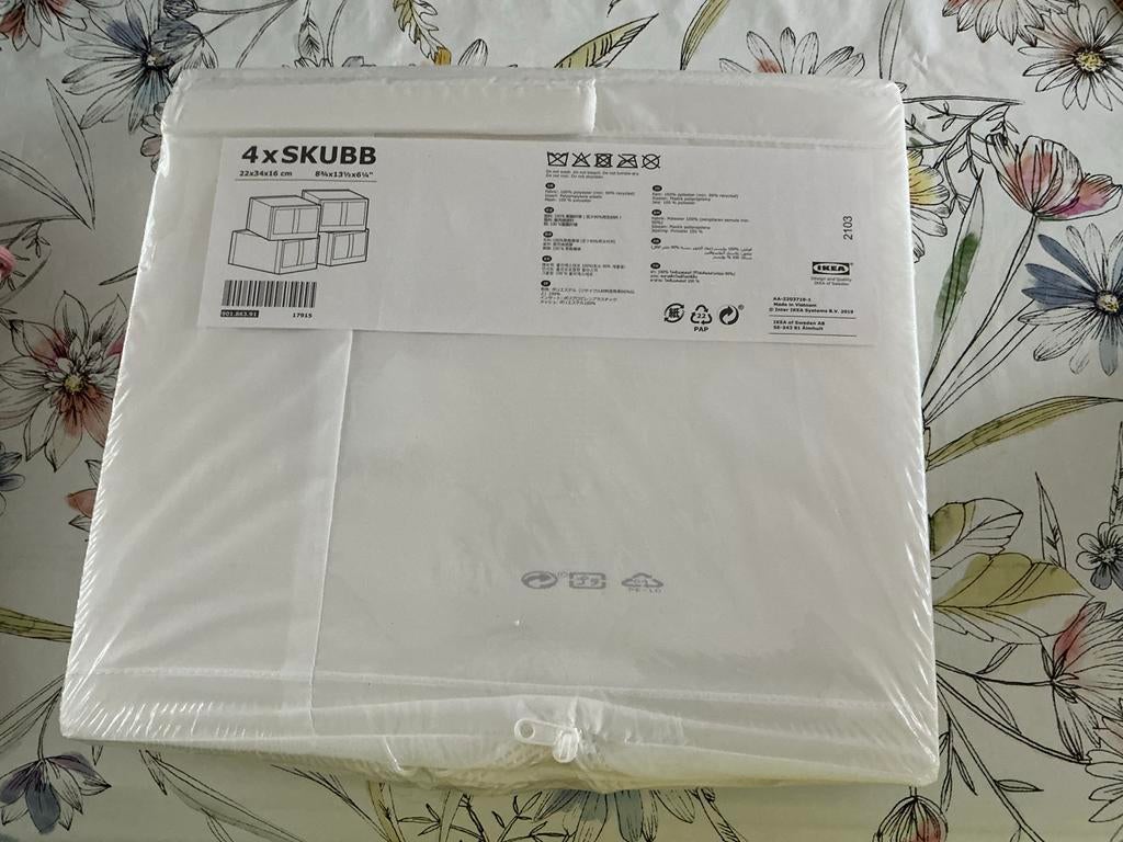Nieuw: 4x IKEA Skubb schoenendozen, nog in verpakking, Ophalen of Verzenden, Nieuw