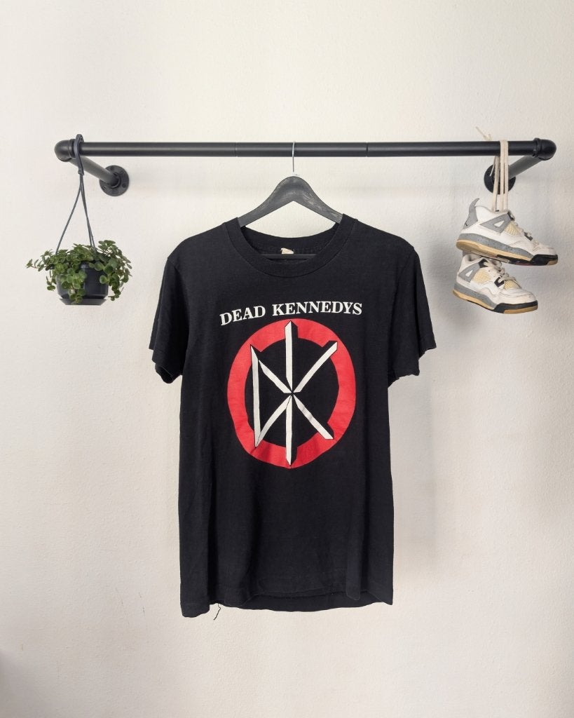 80s Dead Kennedys T-Shirt — Large Fits Small | Vintage, Kleding | Heren, Maat 52/54 (L), Fruit of the loom, Zwart, Ophalen of Verzenden