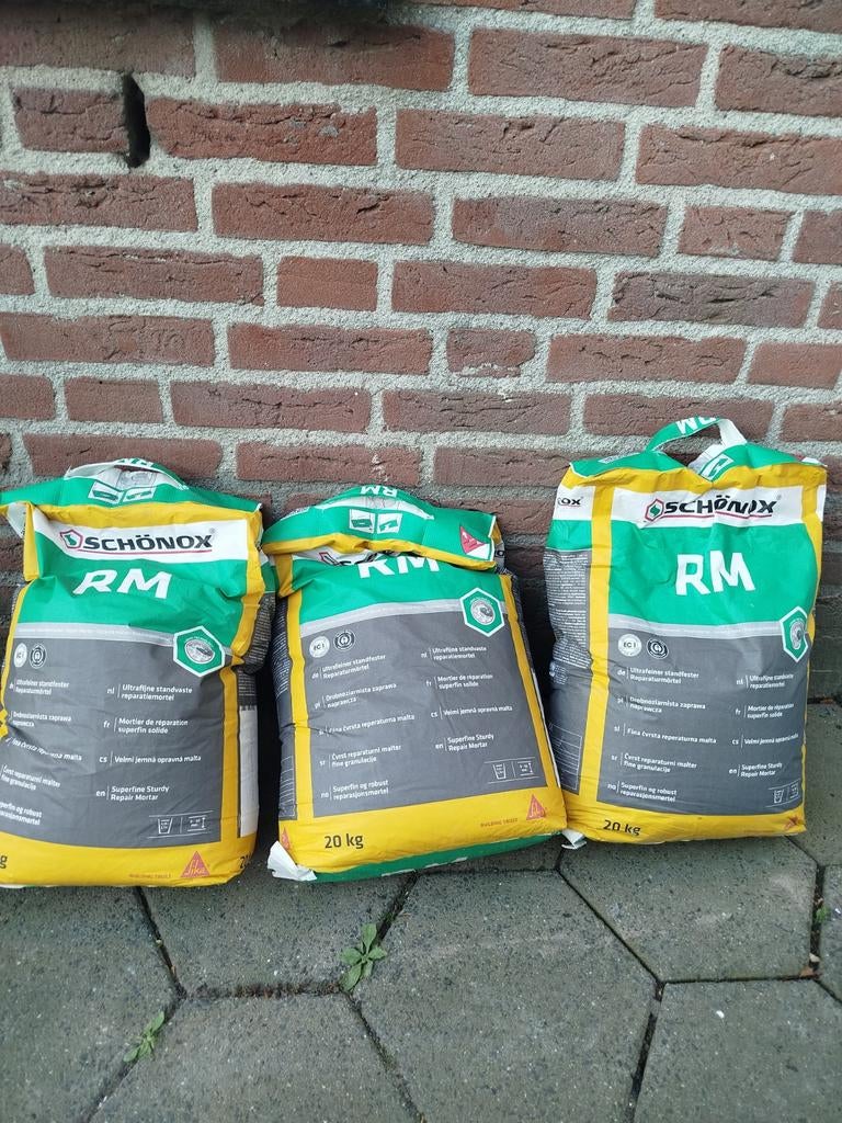 Schönox reparatiemortel, Ophalen, Nieuw