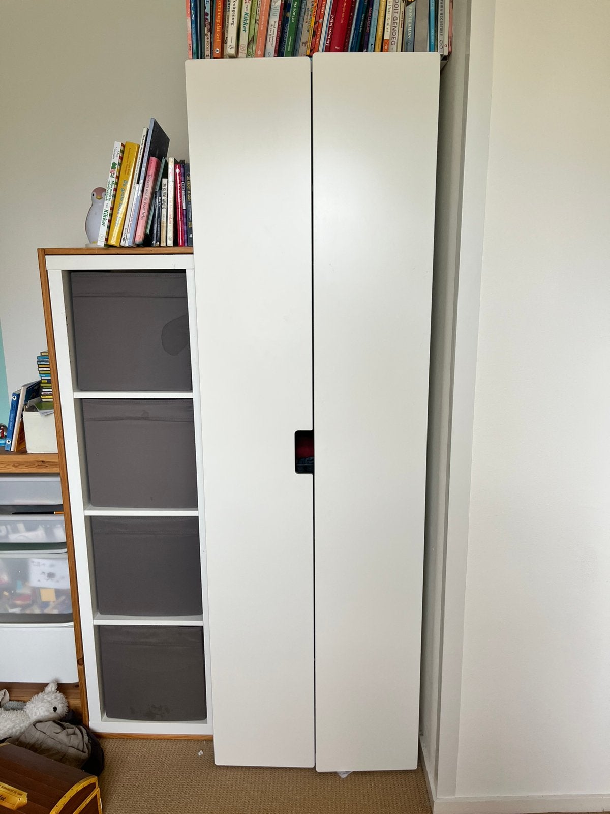 Gratis Kinder kledingkast wit ikea, Huis en Inrichting, Ophalen, Gebruikt